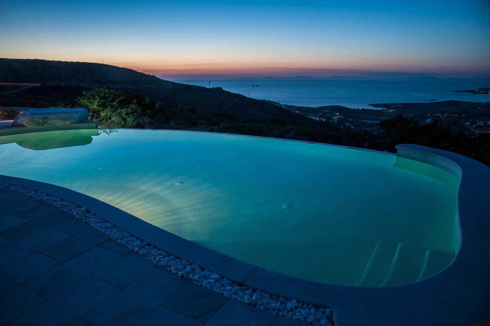Villa Aeolos With 2 Private Pools Sarakíniko المظهر الخارجي الصورة