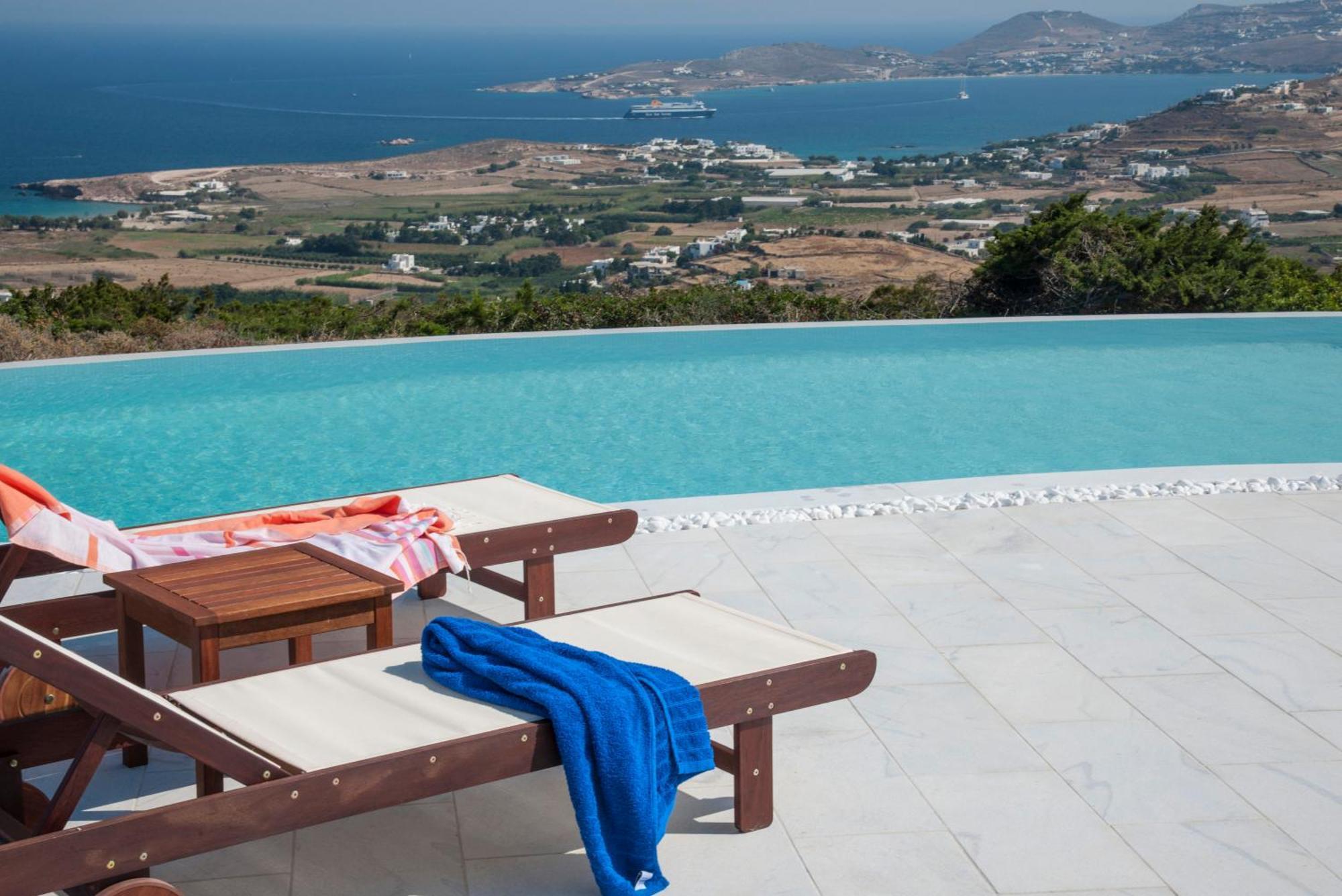 Villa Aeolos With 2 Private Pools Sarakíniko المظهر الخارجي الصورة