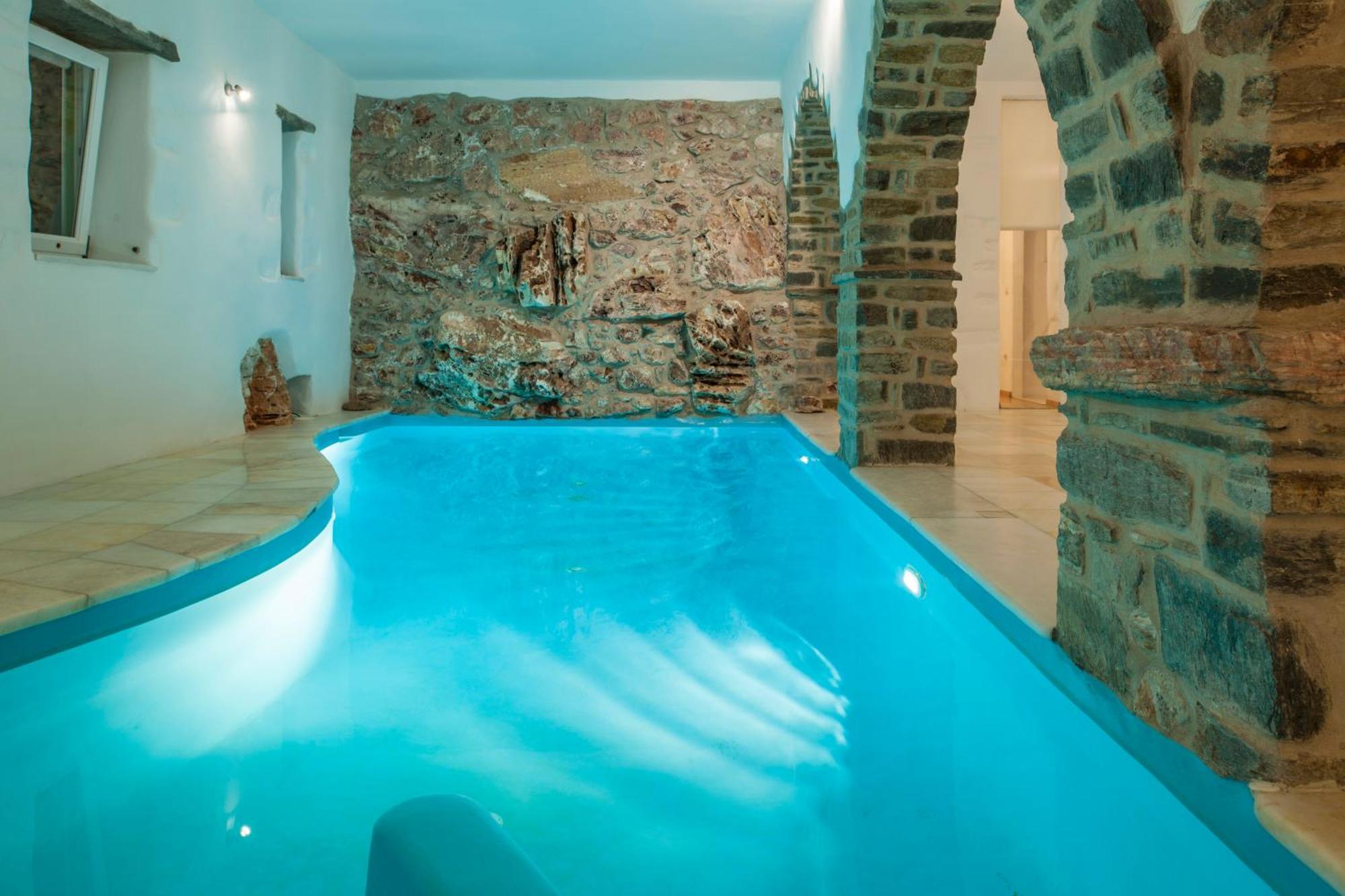 Villa Aeolos With 2 Private Pools Sarakíniko المظهر الخارجي الصورة