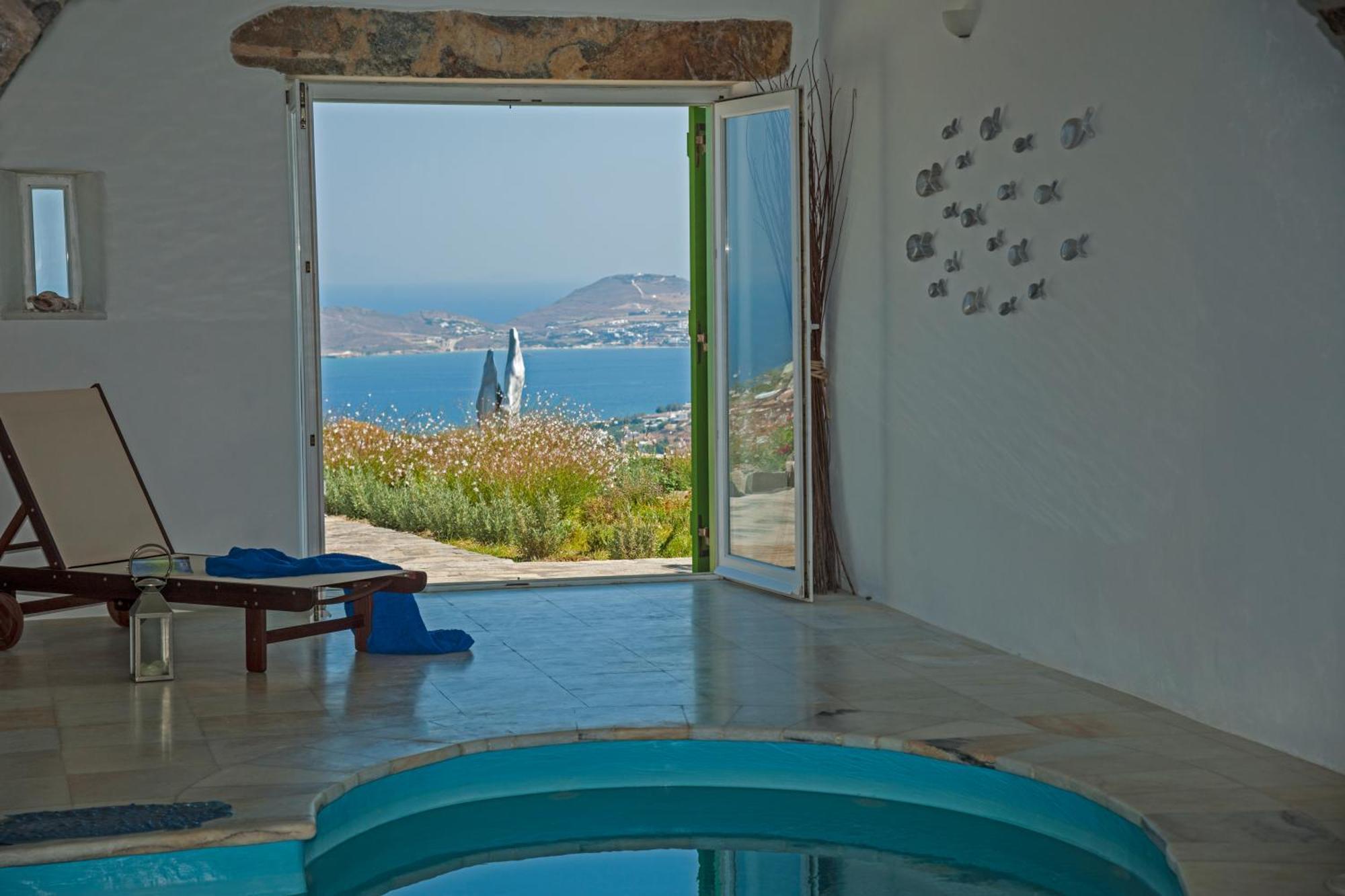 Villa Aeolos With 2 Private Pools Sarakíniko المظهر الخارجي الصورة